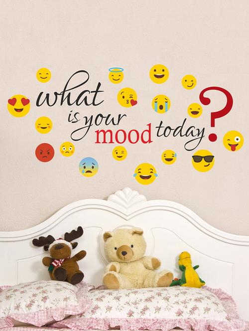 mood smileys wall sticker - 15065751 - Very Small Image - 1