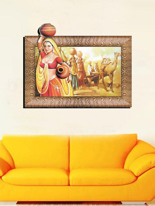 village life 3d wall sticker - 15065830 - Very Small Image - 1