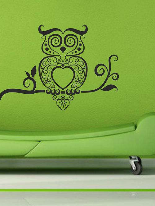 creative owl wall sticker - 15065841 - Very Small Image - 1