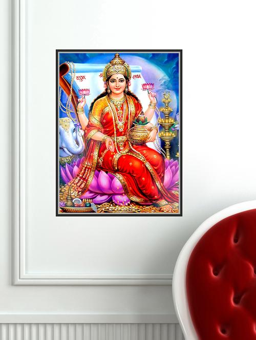 laxmi maa wall sticker - 15065887 - Very Small Image - 1