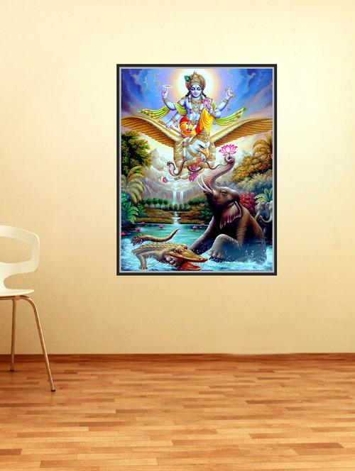 lord vishnu ji wall sticker - 15065891 - Very Small Image - 1