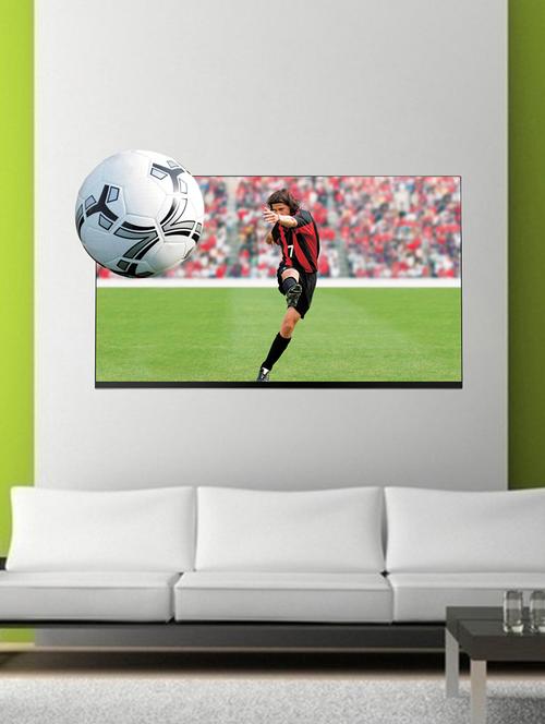 football player 3d wall sticker - 15065900 - Very Small Image - 1