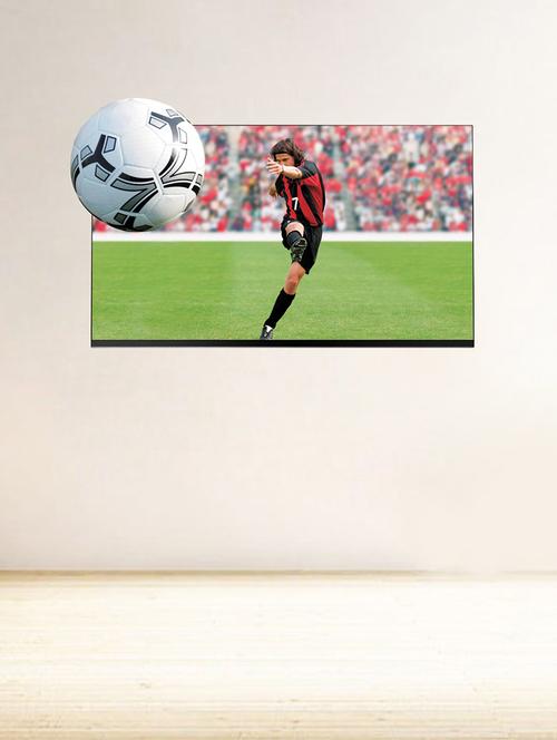football player 3d wall sticker - 15065901 - Very Small Image - 1