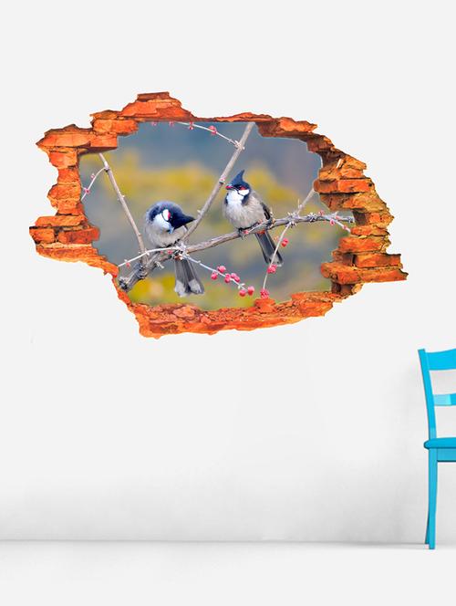 two birds 3d wall sticker - 15065915 - Very Small Image - 1