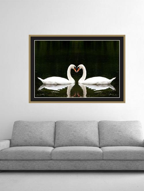 two ducks wall sticker - 15065989 - Very Small Image - 1