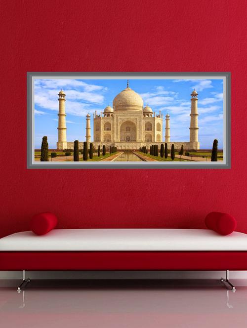 taj mahal wall sticker - 15065994 - Very Small Image - 1