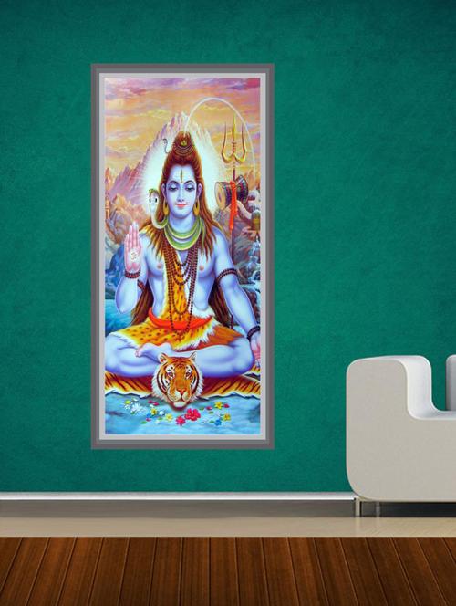lord shiva wall sticker - 15066060 - Very Small Image - 1