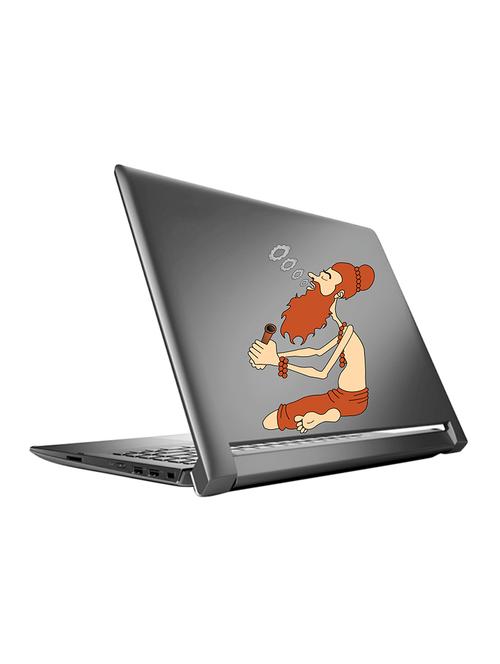 laptop smoke wall sticker (10x15cm) - 15066079 - Very Small Image - 1