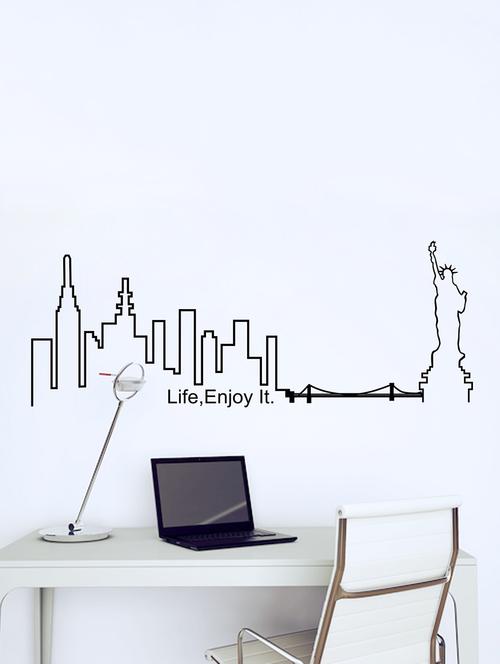 new york wall sticker (56x148cm) - 15066082 - Very Small Image - 1