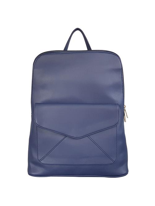 blue leatherette backpack - 15067546 - Very Small Image - 1