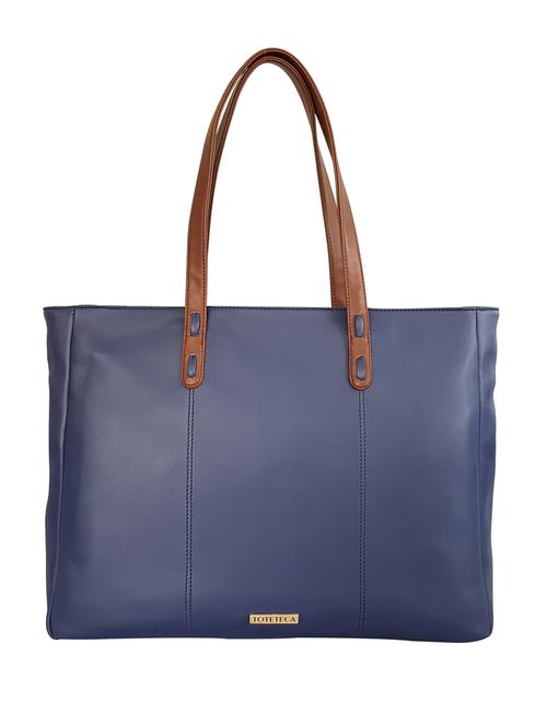 blue leatherette regular handbag - 15067575 - Very Small Image - 1