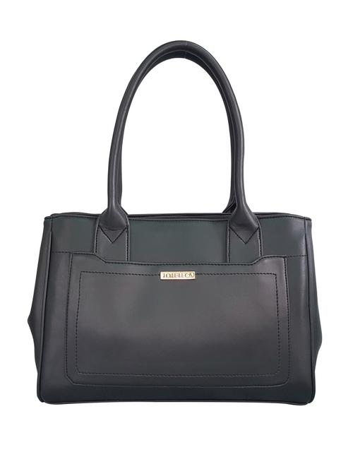 black leatherette regular handbag - 15067588 - Very Small Image - 1