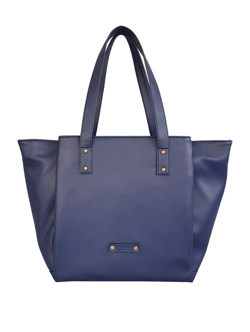 blue leatherette regular handbag - 15067617 - Very Small Image - 1