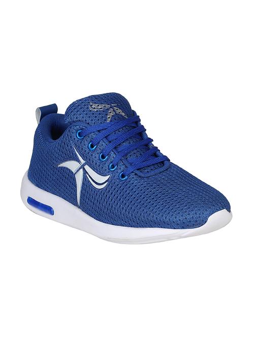 blue mesh lace-up sport shoe - 15068751 - Very Small Image - 1