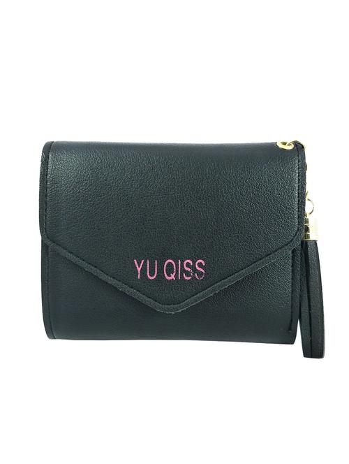 black leatherette regular purse - 15070430 - Very Small Image - 1