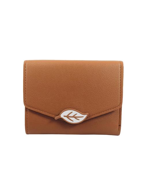 brown leatherette regular purse - 15070433 - Very Small Image - 1