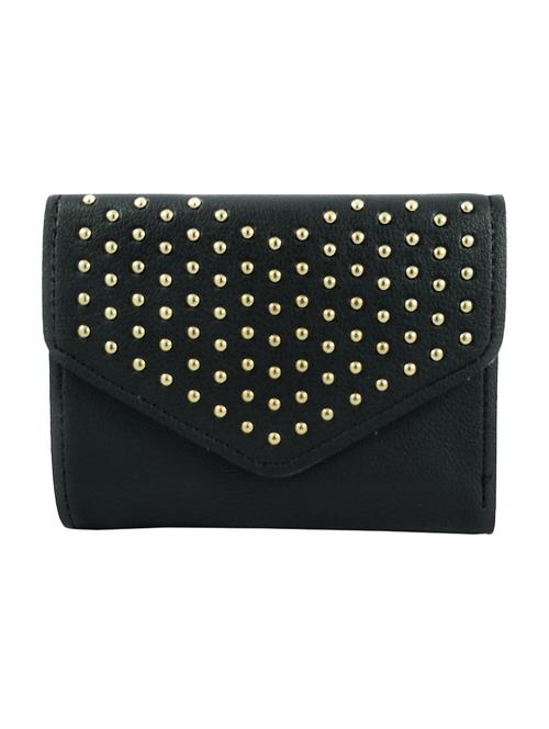 black leatherette regular purse - 15070460 - Very Small Image - 1