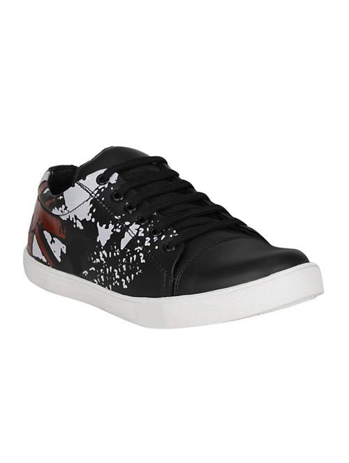 black patent leather lace up sneakers - 15071143 - Very Small Image - 1