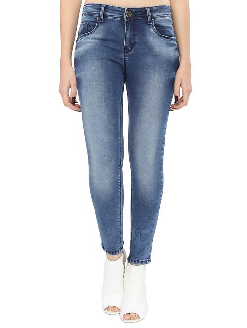 solid blue denim jeans - 15075775 - Very Small Image - 1