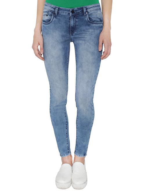 solid blue denim jeans - 15075805 - Very Small Image - 1