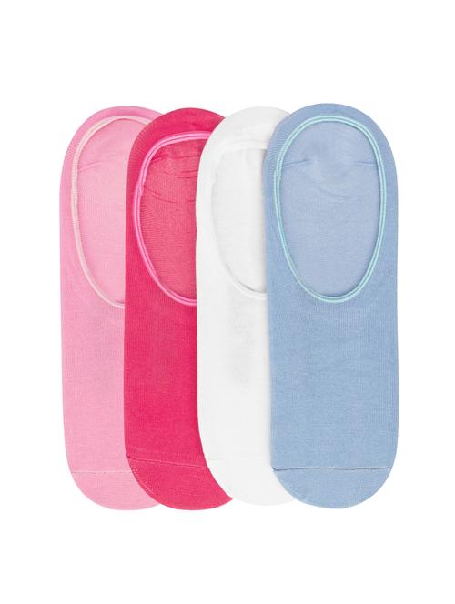 multi colored cotton ankle length sock - 15079039 - Very Small Image - 1