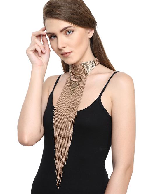 heavy statement necklace - 15079242 - Very Small Image - 1
