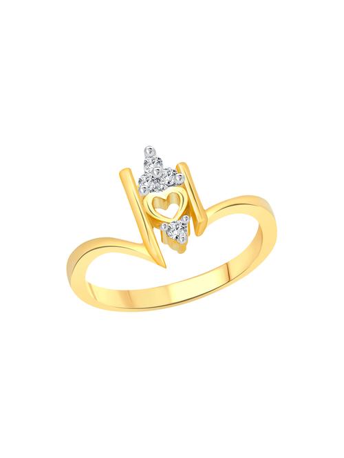 gold metal finger ring - 15080217 - Very Small Image - 1