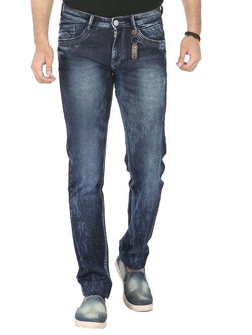 blue denim washed jeans - 15080471 - Very Small Image - 1