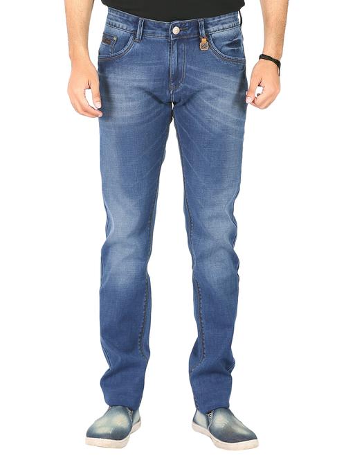 blue denim washed jeans - 15080472 - Very Small Image - 1