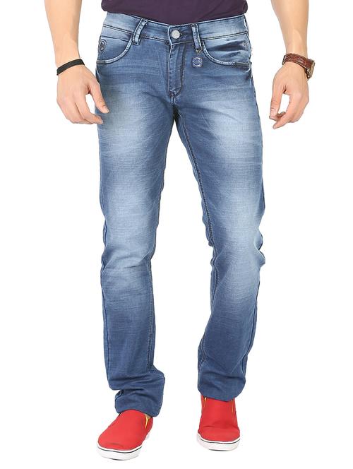 blue denim washed jeans - 15080492 - Very Small Image - 1