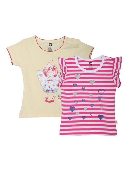 multi colored cotton regular tees - 15081244 - Very Small Image - 1