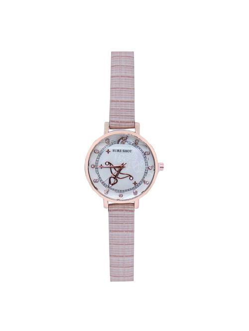 jm pink leatherette watch - 15083159 - Very Small Image - 1