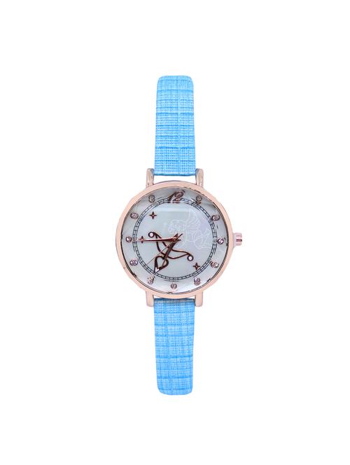 jm blue leatherette watch - 15083161 - Very Small Image - 1
