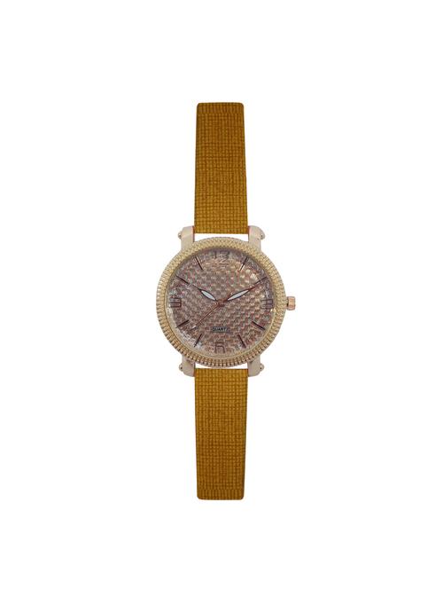 jm gold leatherette watch - 15083167 - Very Small Image - 1