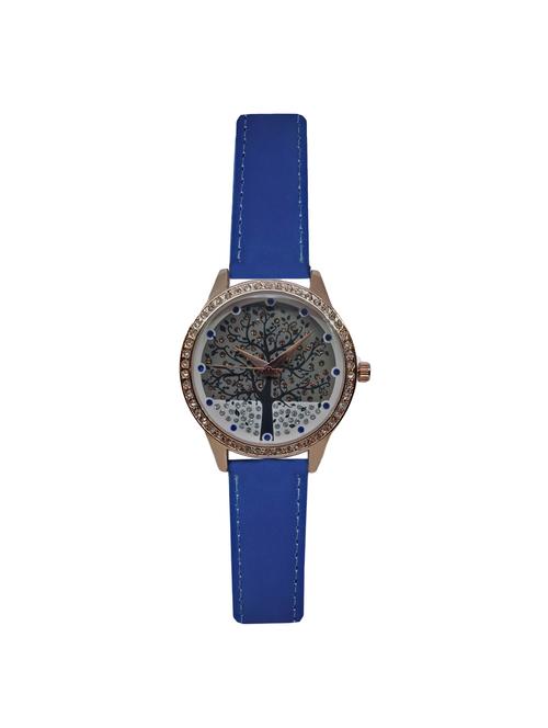 jm blue leatherette watch - 15083193 - Very Small Image - 1