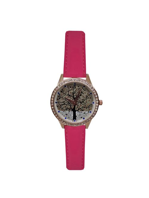 jm pink leatherette watch - 15083194 - Very Small Image - 1