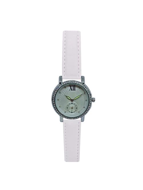 jm white leatherette watch - 15083205 - Very Small Image - 1