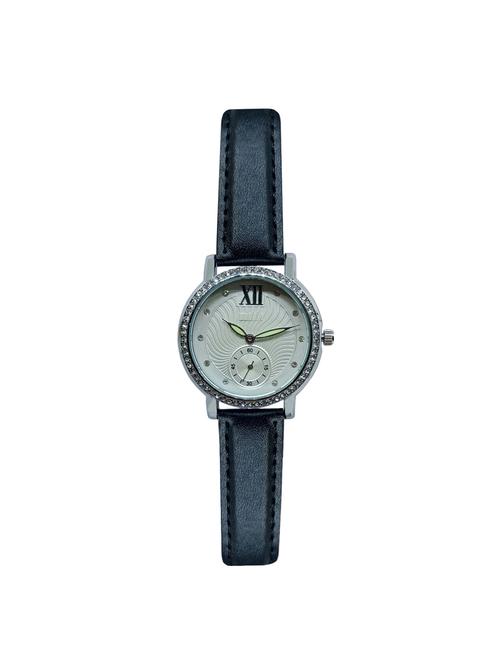black leatherette watch - 15083207 - Very Small Image - 1
