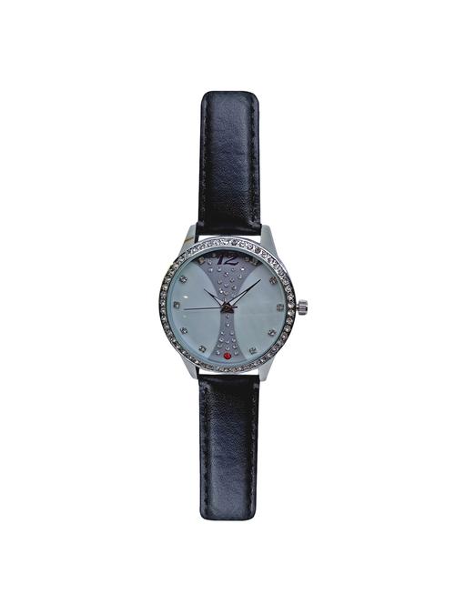 black leatherette watch - 15083216 - Very Small Image - 1
