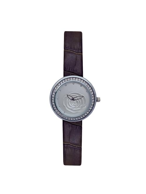 brown leatherette watch - 15083234 - Very Small Image - 1