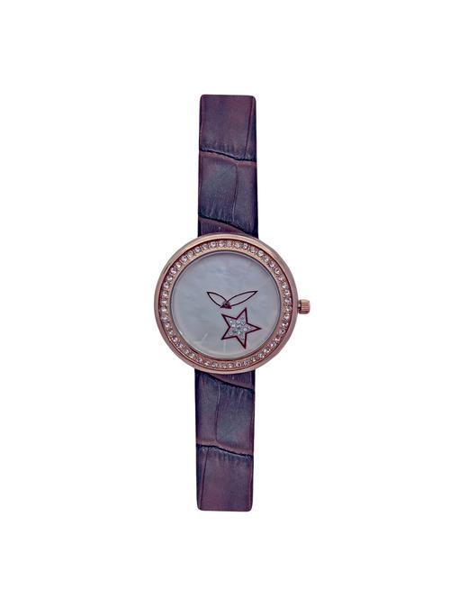 brown leatherette watch - 15083235 - Very Small Image - 1