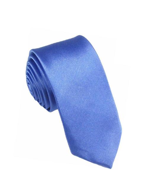 light blue polyester tie - 15083329 - Very Small Image - 1