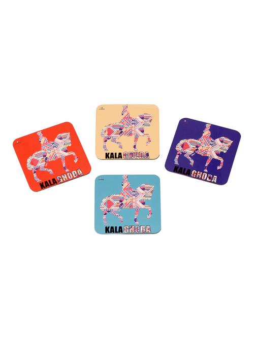 coaster set of 4 kala ghoda - 15084153 - Very Small Image - 1