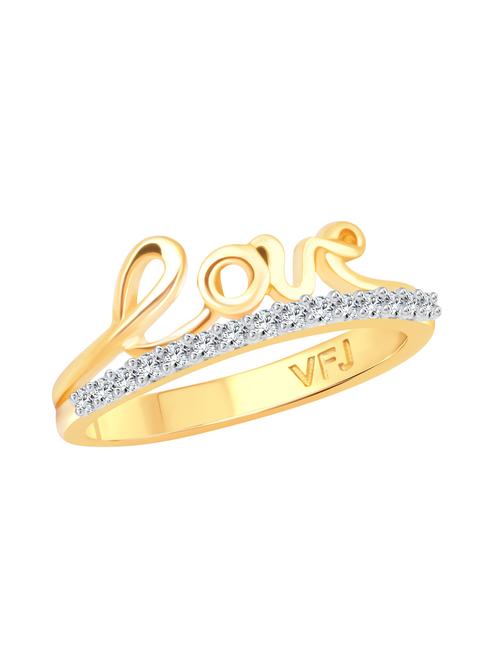 gold plated finger ring - 15084943 - Very Small Image - 1