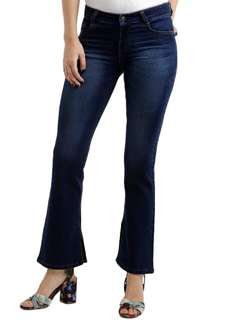 stone washed boot cut jeans - 15085548 - Very Small Image - 1