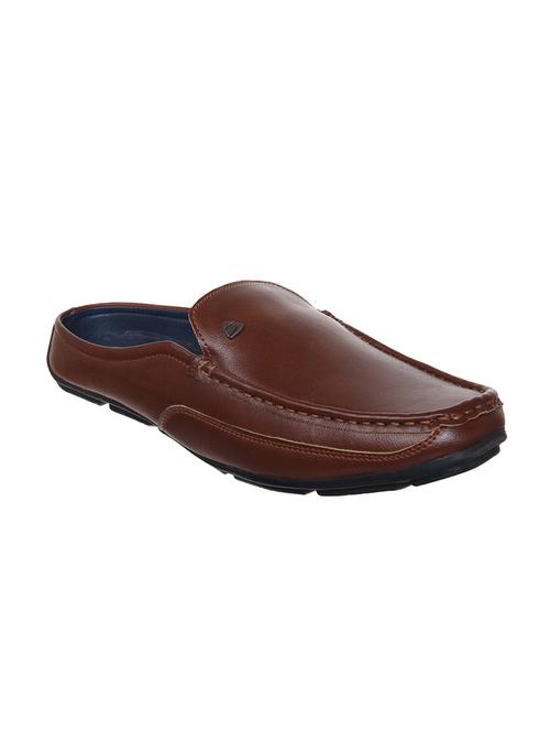 tan leatherette slip on loafer - 15085858 - Very Small Image - 1