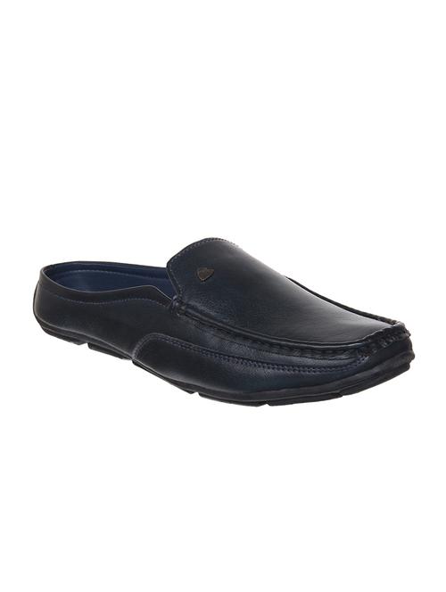 blue leatherette slip on loafer - 15085859 - Very Small Image - 1