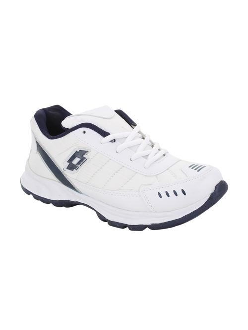 white leatherette sport shoe - 15085969 - Very Small Image - 1