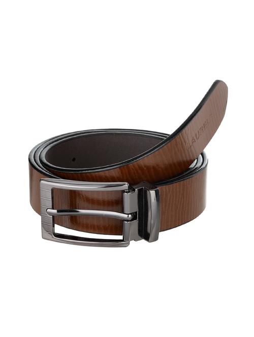 brown leather belt - 15086020 - Very Small Image - 1