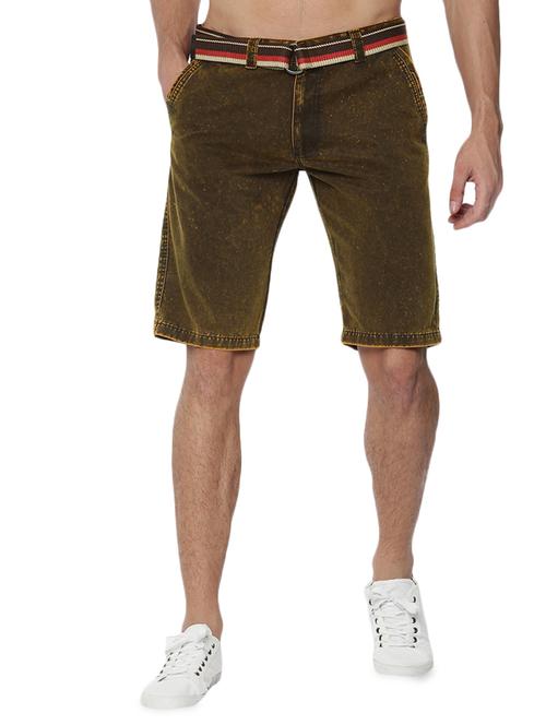 brown cotton shorts - 15086537 - Very Small Image - 1